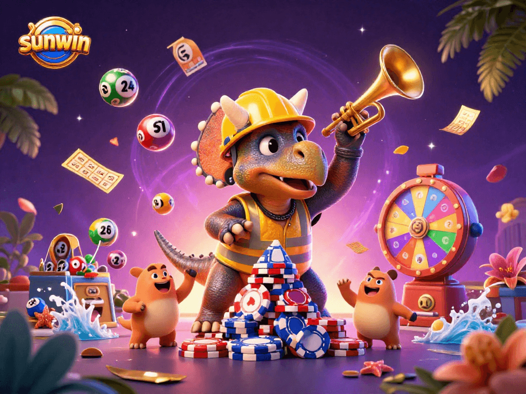 Build your luck with sunwin’s vibrant lottery celebration, packed with fun elements.