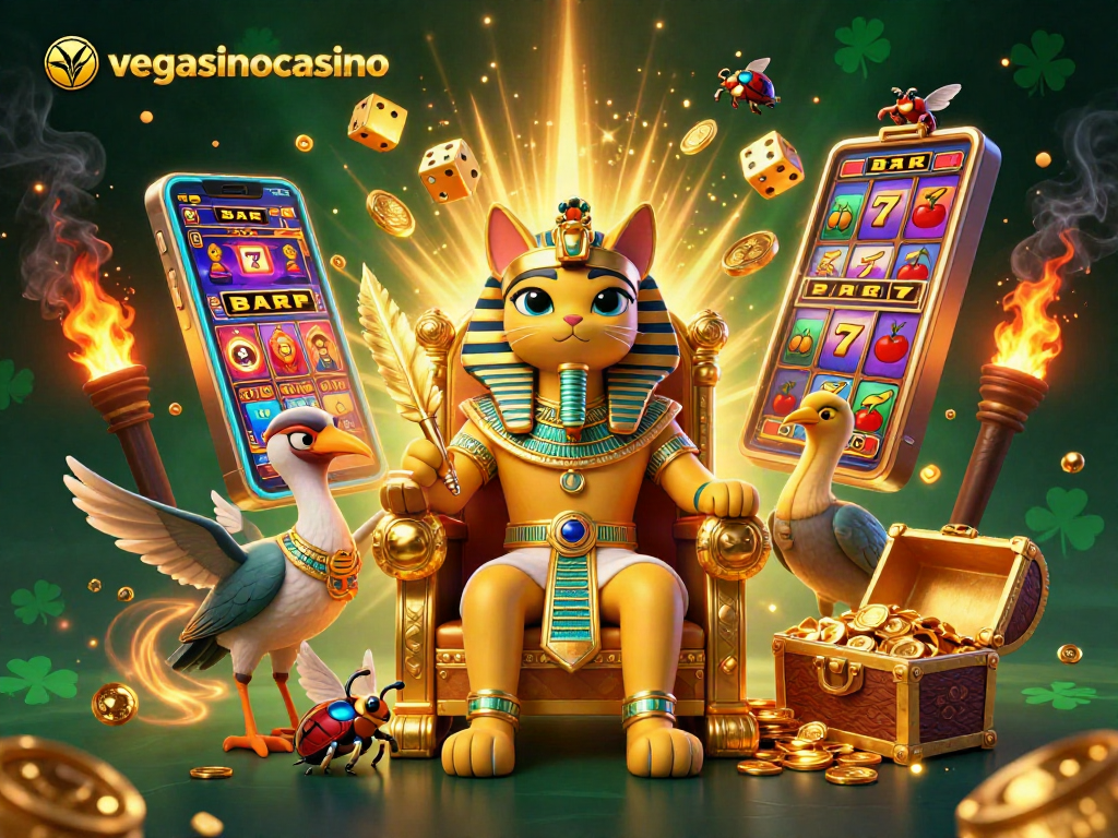 Experience gaming excitement at vegasinocasino with lively slot machines and vibrant casino energy.