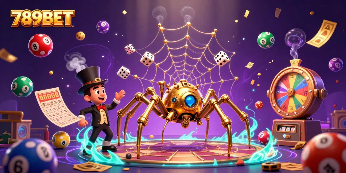 Engage in thrilling gameplay at 789BET, featuring a dynamic steampunk casino scene with vibrant games.