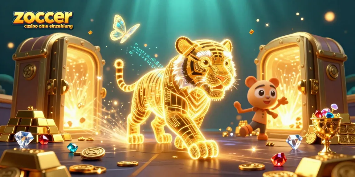 Experience the excitement of zoccer casino ohne einzahlung in a vibrant, ultra-detailed casino landscape.